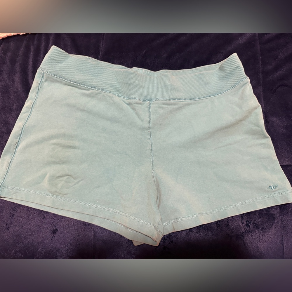 Light Aqua Women's Athletic Lounge Shorts - Unbranded